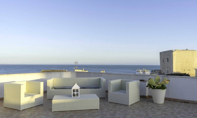 Sicily South Coast House | Seaside Penthouse Bliss with Spa & Hot Tub Amenities