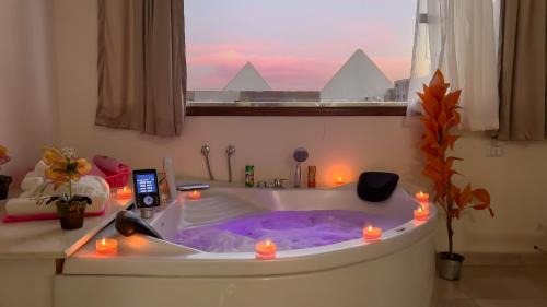 Al Haram Hotel | Luxury Panorama pyramids & jacuzzi