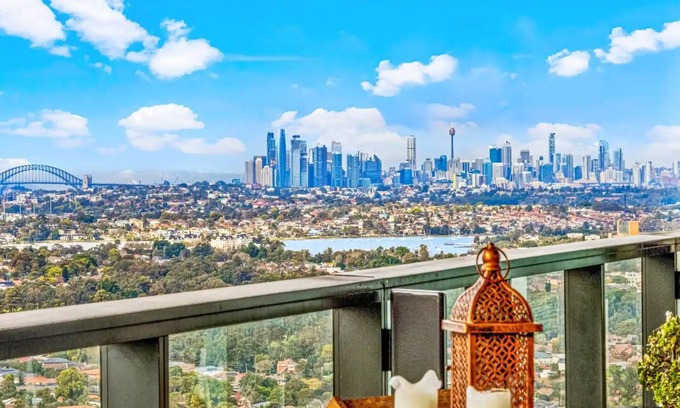 Sydney Olympic Park Apartment | Elevated Penthouse with Skyline Views in Sydney Olympic Park