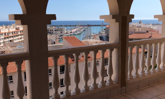 Almerimar Apartment | Elegant Seaview Penthouse: 9.8/10 Rating & Pool Access