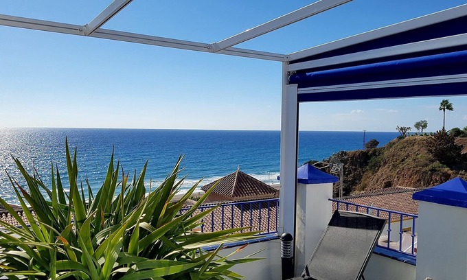 Torrox Costa Apartment | Sea View Penthouse with Terrace - Rated 9.8/10!