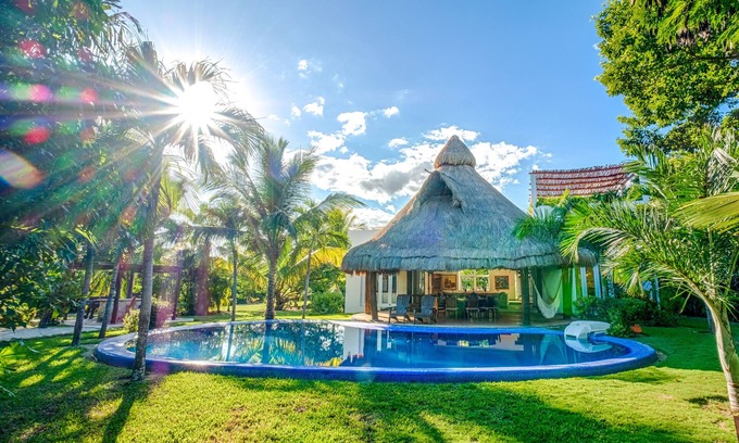Akumal Villa | Exclusive Villa with Ocean View, Snorkeling & Jungle Gym