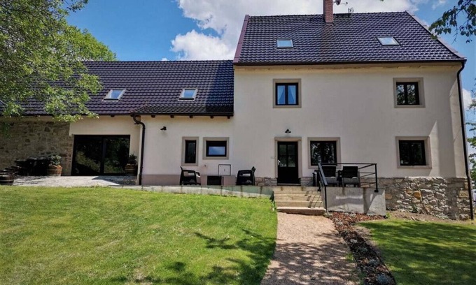 Libesice House | Renovated Barns with Private Wellness & Pet-Friendly Amenities