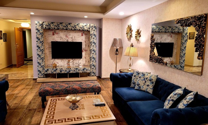 Blue Area House | Indulge in Elegance at Residencia Centaurus with Pools