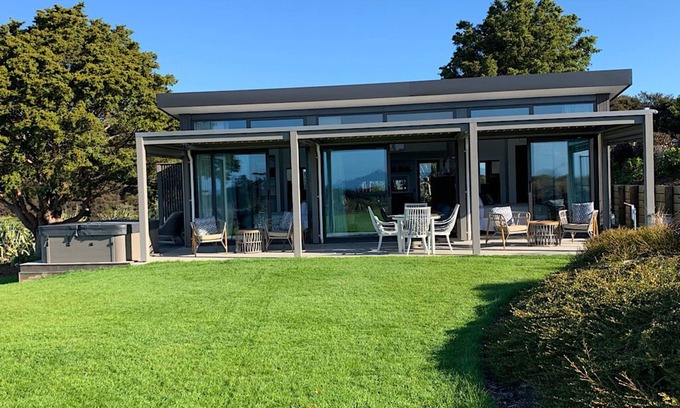 Langs Beach House | Pet-Friendly Retreat with Ocean Views and Spa Amenities