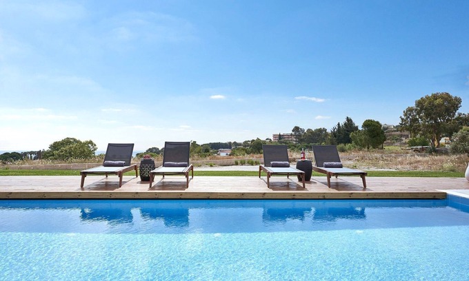 Kallithea Villa | Elegant Amina Villa with Private Pool and Sea View in Kalithea