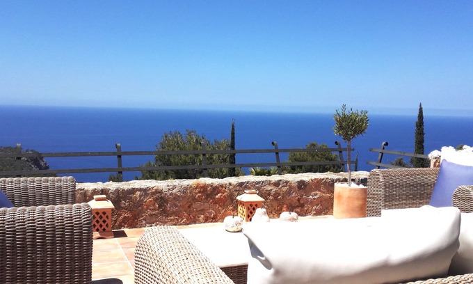 S'Empeltada Villa | Exquisite Seaview Villa in Idyllic Deia with Private Pool