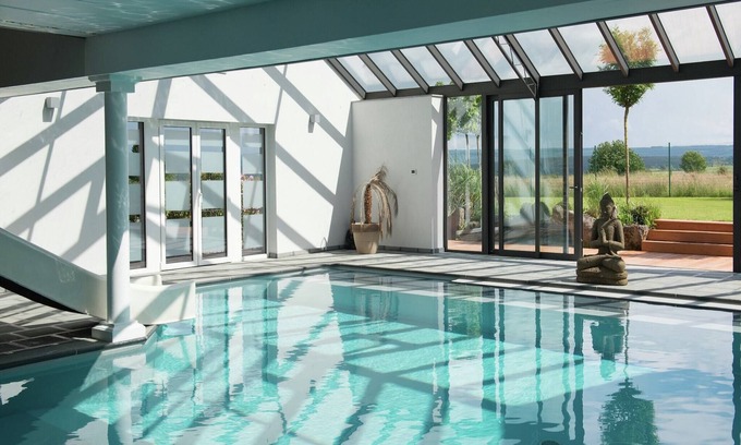 Theux House | Relaxing Holiday Home in Theux with Pool and Wellness Options