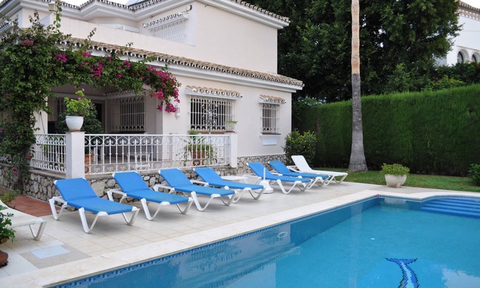 Elviria Villa | Stylish Villa with Private Pool & Ocean View in Marbella