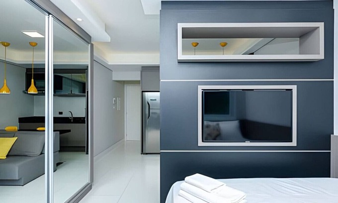 Matriz Apartment | Luxury studio in Lifespace, Batel with air and parking space
