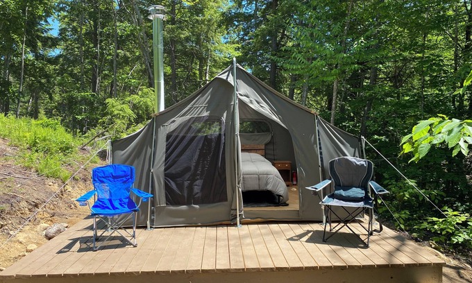 Wakefield RV Rental | Luxury Tent in New Hampshire-Tail-Tuckaway