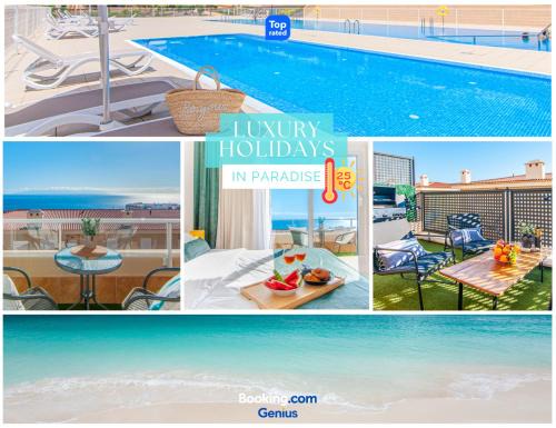 Puerto de Santiago House | Panoramic Sea View Townhouse with Pool and Restaurant