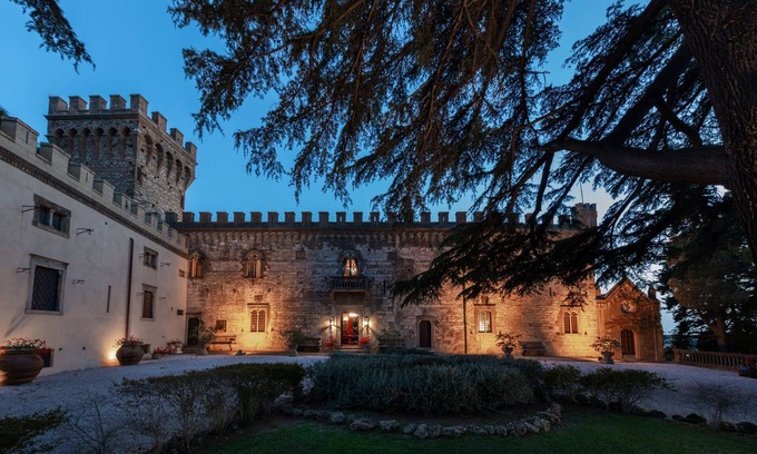 Venturina Other | Elegant Tuscan Castle Retreat with Pool and Spa Amenities