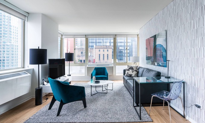 Central New York City Apartment | Luxury Two Bedroom in Midtown West Location