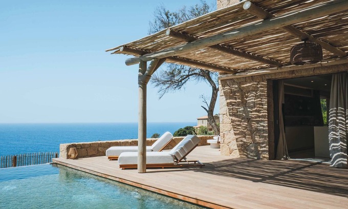 Cargese Villa | Luxury Villa a nepita Beach access through the maquis
