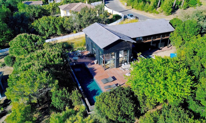Lege-Cap-Ferret House | Elegant Villa Cap Ferret with Heated Pool & Ocean Views