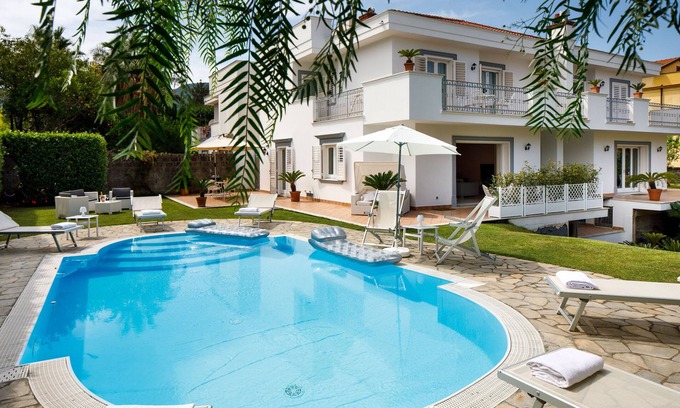 Sant'Agnello Villa | Exclusive Villa D'Esposito with Ocean View & Private Pool
