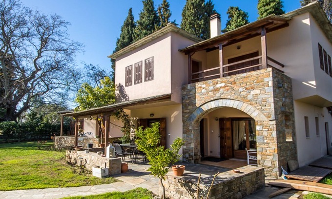 Koropi Villa | Exceptional Villa Helios: Oceanfront Retreat with Views