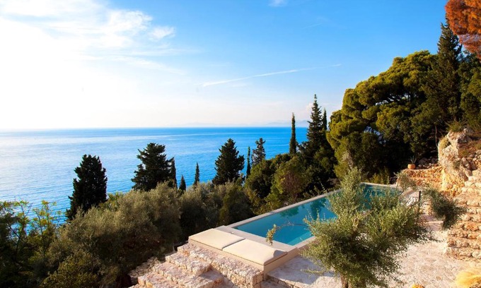 Agios Nikitas Villa | Elegant Villa in Agios Nikitas with Ocean View & Pool