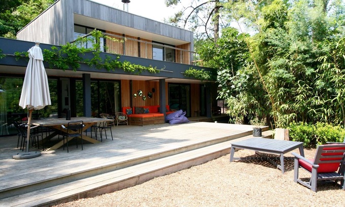 Cap-Ferret House | Bay View Villa with Beach Access - Top Rated at Cap Ferret