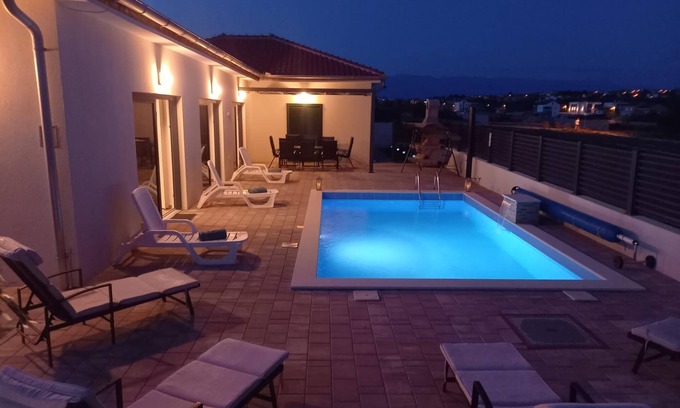 Vrsi House | Elegant Villa with Private Pool and Ocean View in Vrsi