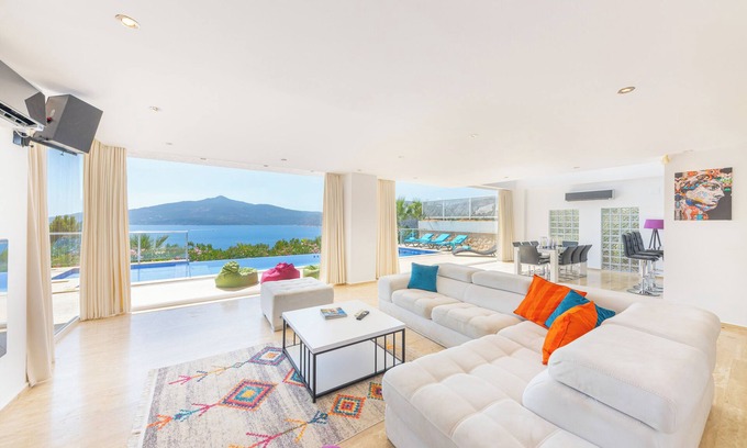 Kalkan Villa | Unforgettable Villa with Breathtaking Ocean Views Await