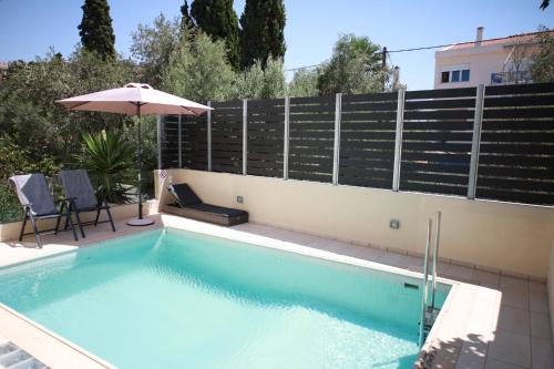 Saronikos Villa | Villa Giannis: Oceanfront Escape with Pool and Hot Tub
