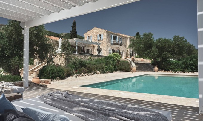 Skinaria Villa | Premier Villa with Private Pool, Jacuzzi & Olive Grove