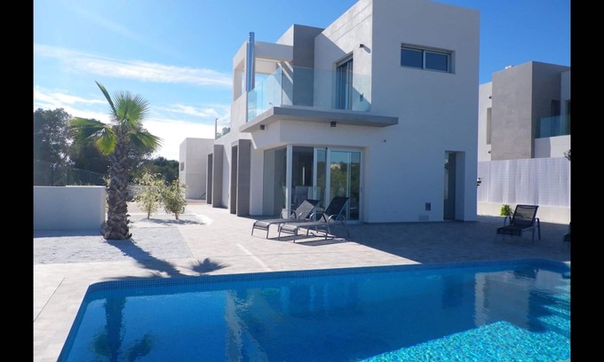 Orihuela Costa Villa | Premier Villa with Ocean View near Beaches & Golf Courses