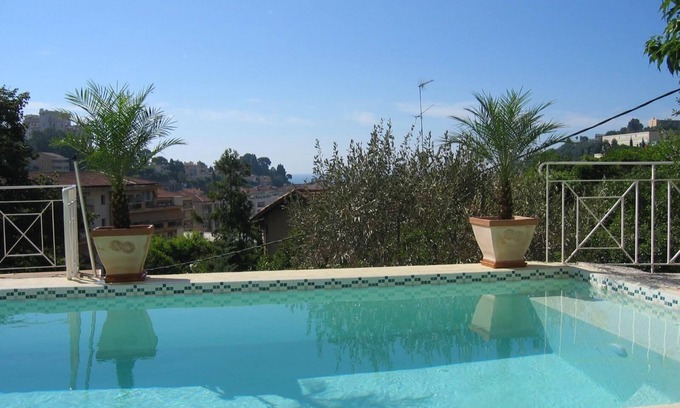 Menton Villa | Elegant Villa with Pool and Ocean View in Menton