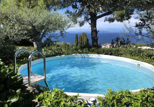 Anacapri Villa | Elegant Villa Zaffiro: Pool, Garden & Oceanfront Bliss