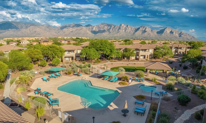 Rancho Vistoso Condo | Vistoso Resorts Casita: Pool, Hot Tub & Scenic Views