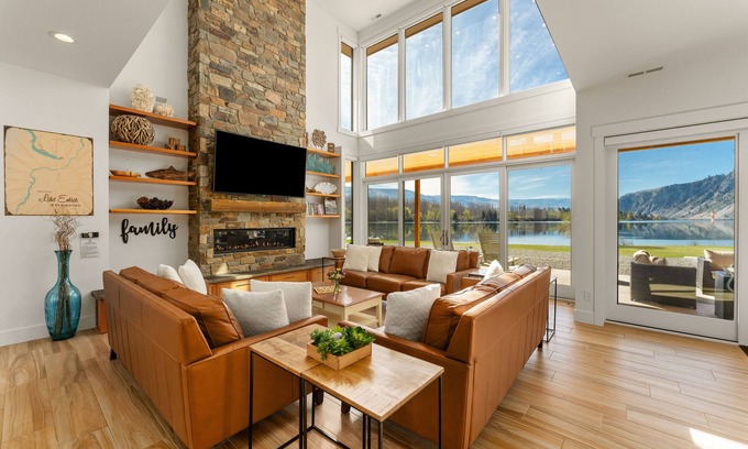 Ardenvoir House | Waterfront Retreat with Views, Firepit & Shared Dock
