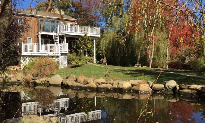Bayport House | Sayville Area Beachhouse with Ocean View and Hot Tub