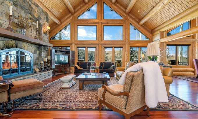 Mountain Village House | InvitedHome Winter Cabin: Patio, Hot Tub & Game Room Fun