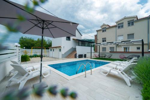 Klis Apartment | Elegance Awaits at KLIS CRO with Private Heated Pool