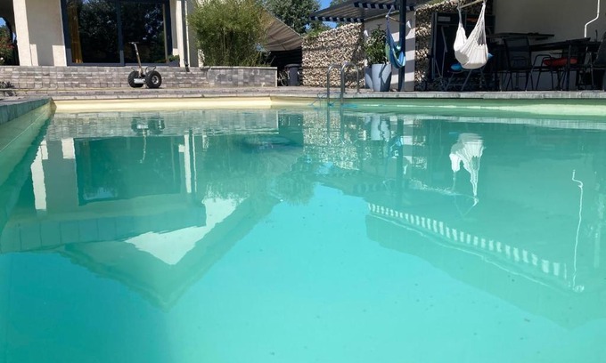 Zamardi Villa | Indulgent Zamárdi: Guest Rated 9.8 with Pool & Hot Tub
