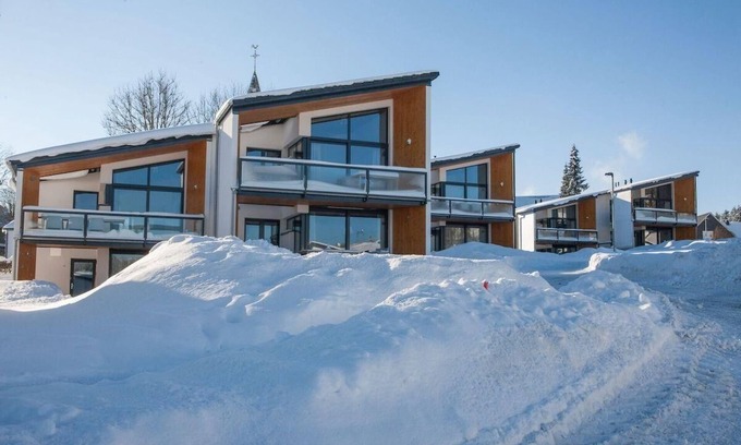 Neuastenberg Apartment | Elegant Luxus Appartement Winterberg with Spa & Kitchen