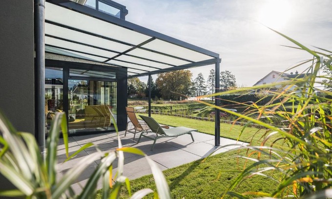 Krakow am See Villa | Elegant Lakeside Retreat for 8 with Boat Access