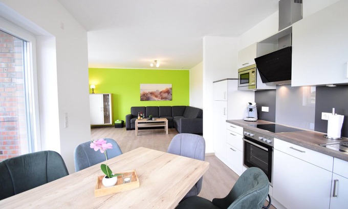 Norddeich Apartment | Experience Luxury in Norddeich with Oceanfront Spa Access