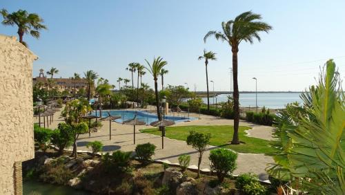 San Fernando Apartment | Charming Luz de la Bahía with Oceanfront Views & Pool