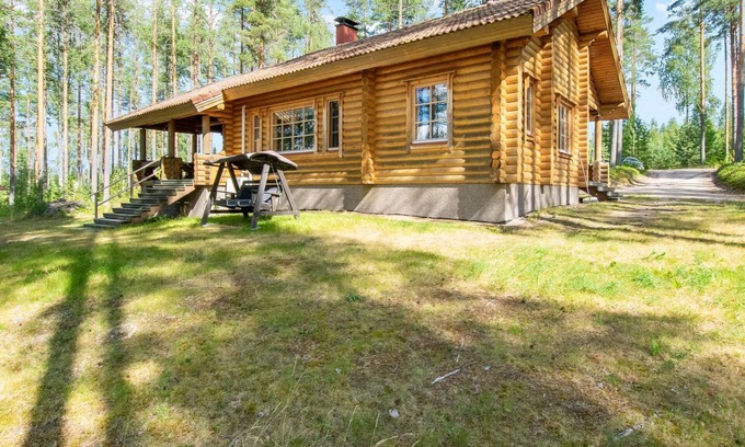 Sulkava House | Relax at Männikkö by Interhome: Lake View & Spa Retreat