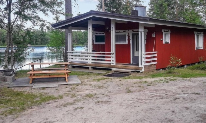 Kaavi House | Experience Mäntylä by Interhome: Lake View & Spa Retreat
