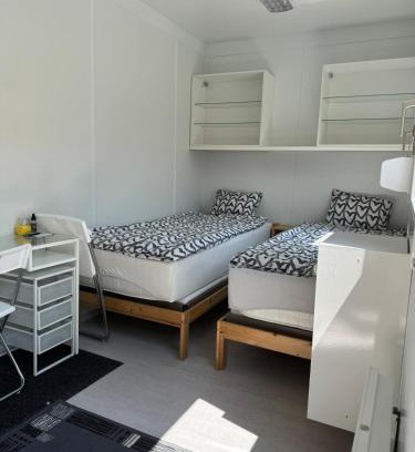 Rutzenham Apartment | Möbilierter Wohncontainer für bis zu 2 Personen in der Gemeinde Rutzenham