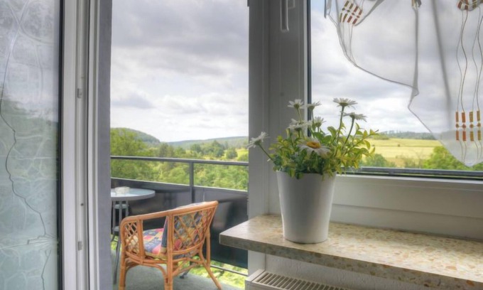Bromskirchen House | Relax at Möllmann by Interhome: Lake View & Spa Amenities