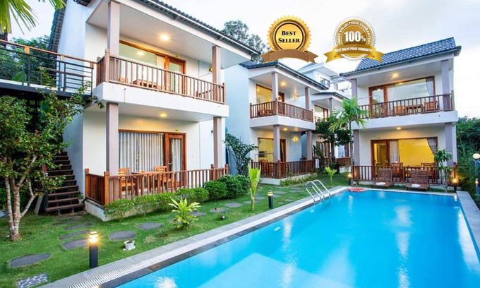 Cua Lap Hotel | Serene Mộc Lam Bungalow Phú Quốc with Oceanfront Pool