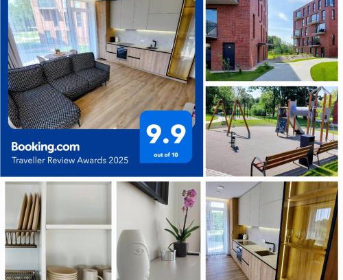 Klaipeda Apartment | Family-Friendly M18 Parko Pakrantės Apartments in Klaipėda