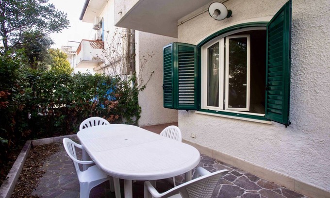 Marcelli Apartment | Relaxing Villa M220 with Porch, Steps from the Sea