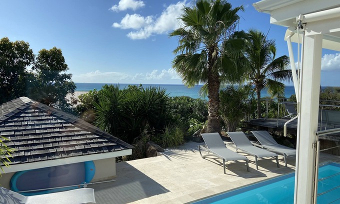 La Savane Villa | Beautiful Villa Kyla's: Breathtaking Caribbean Sea Views