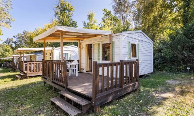 Chatel-Guyon House | Cozy Mobile Home at Maeva Respire Campsite in La Croze